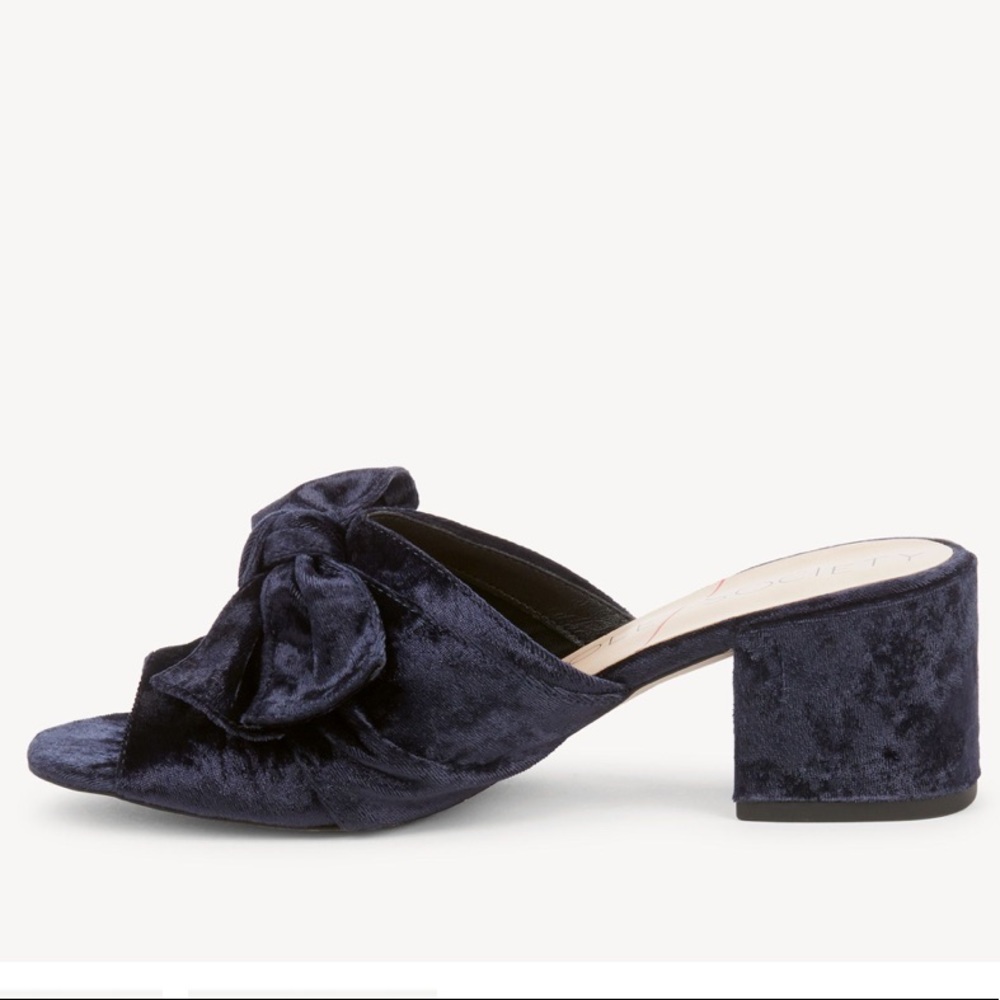 ⬇️ Sole Society CeCe Velvet Mule-NWB